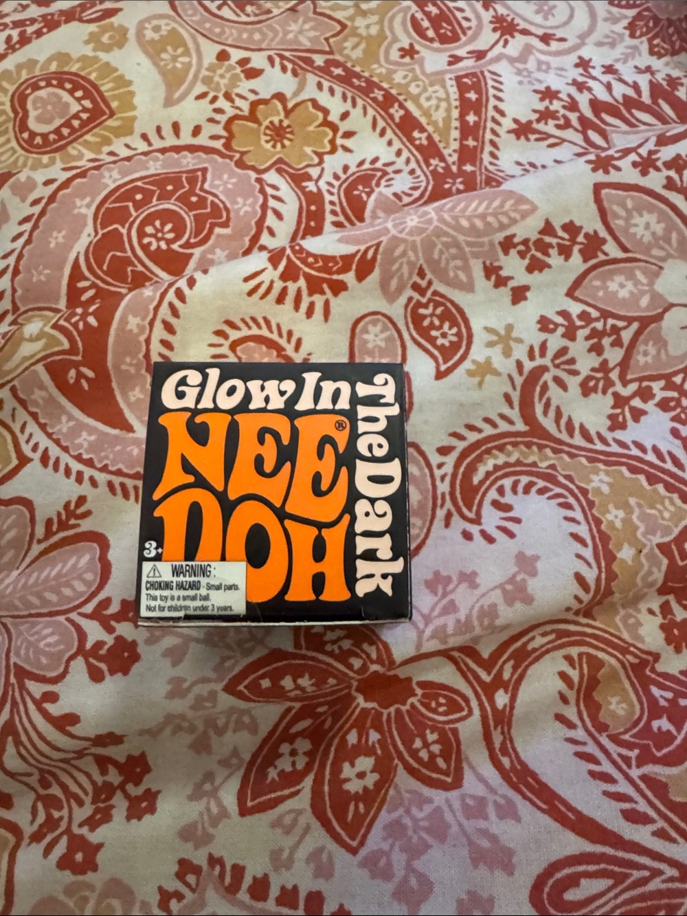 Needoh Glow in the Dark mini orange